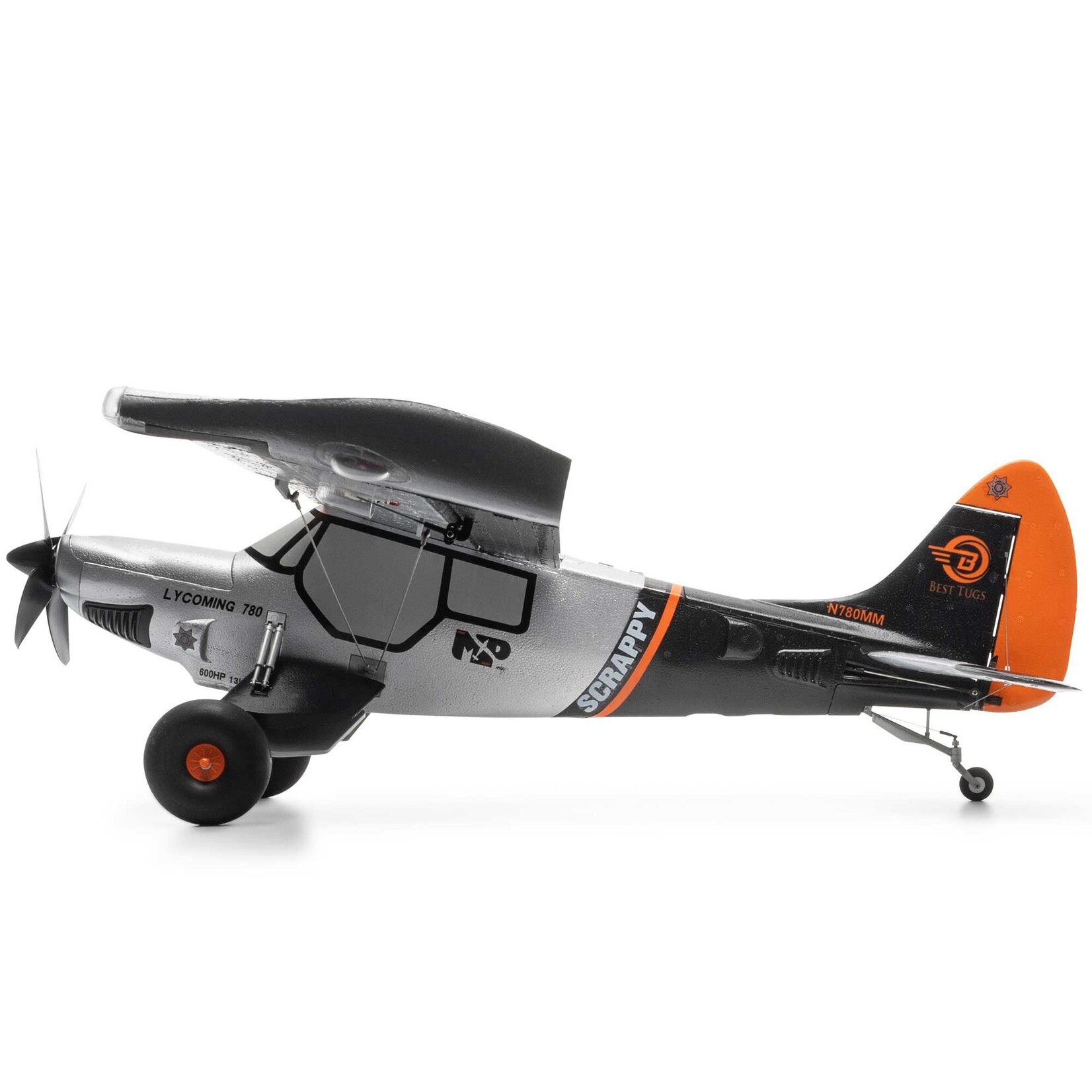 E-Flite Micro Scrappy 800mm BNF Basic with AS3X and SAFE Select