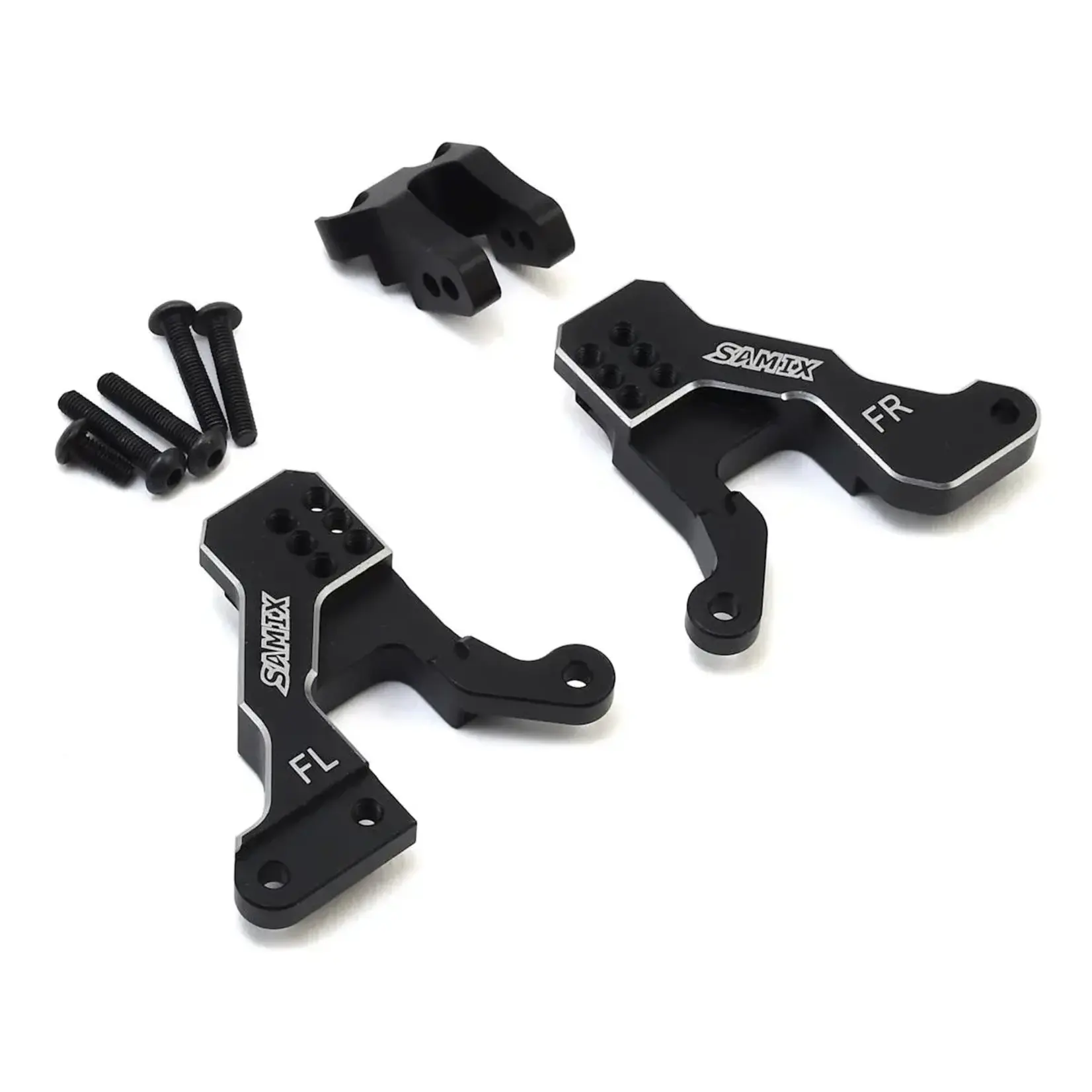 Samix Samix Aluminum Front Shock Plate for Traxxas TRX-4 (Black)