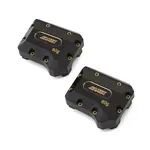 Samix Samix Brass Differential Covers for Traxxas TRX-4 (Black) (2) (60g)
