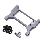 Samix Samix Aluminum Adjustable Front Cross Brace/Servo Mount for Traxxas TRX-4 (Grey)