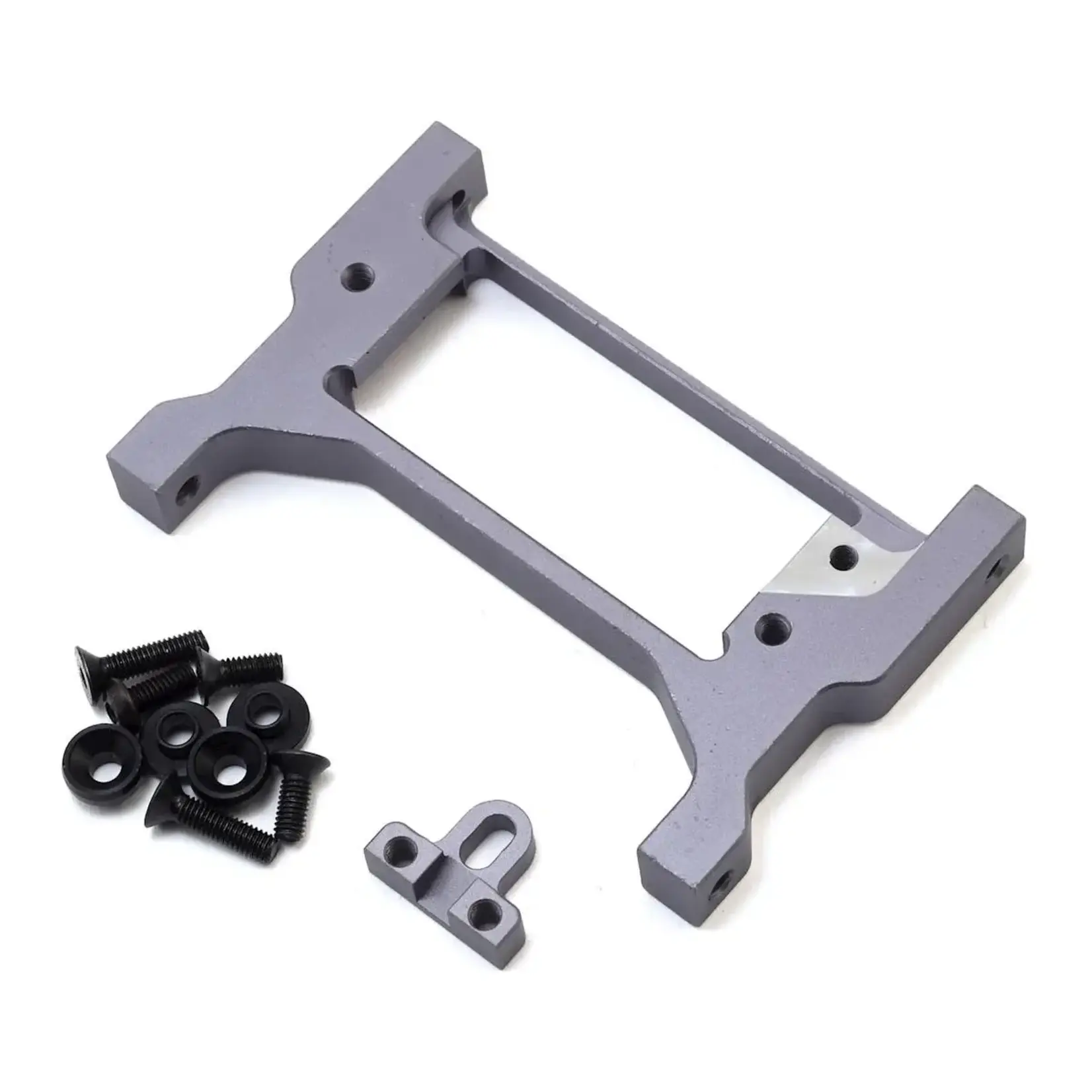 Samix Samix Aluminum Adjustable Front Cross Brace/Servo Mount for Traxxas TRX-4 (Grey)