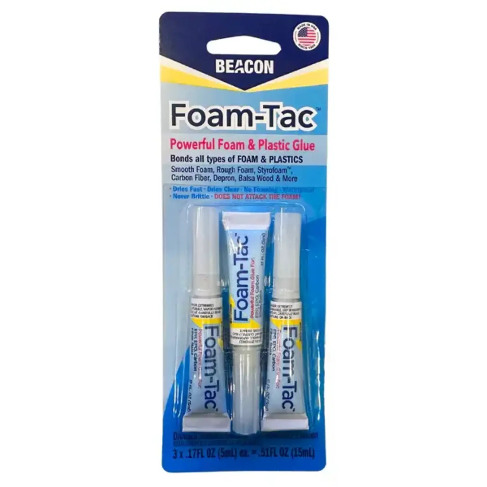 Foam Tac Mini 3 Pack .17 Oz