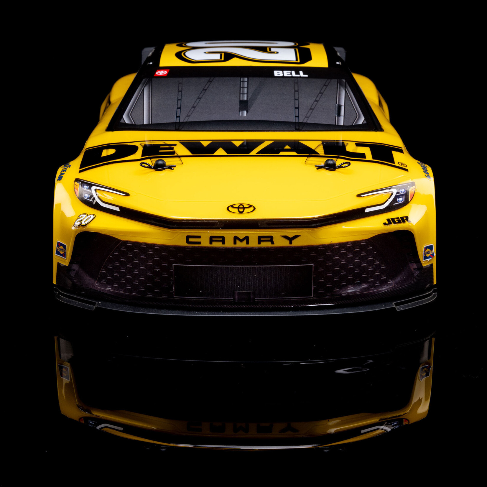 Losi 1/12 NASCAR RC Race Car Christopher Bell No. 20 DeWalt 2025 Toyota Camry 2S AWD RTR Brushed On-Road (Battery & Charger Included)