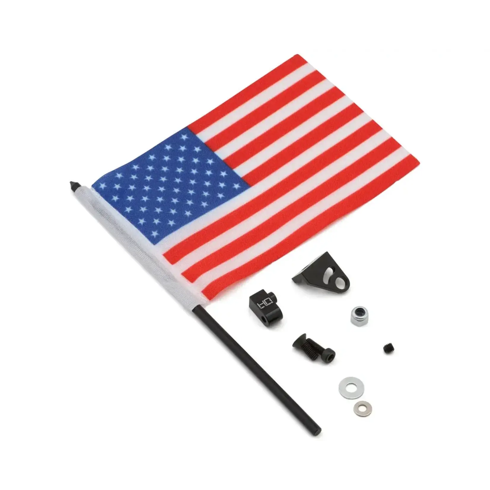 Hot Racing (HR) Hot Racing 1/18 "Old Glory" American Flag w/Aluminum Mount