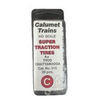 HO Super Traction Tire Assortment -- TYCO Traction Tires pkg(20)