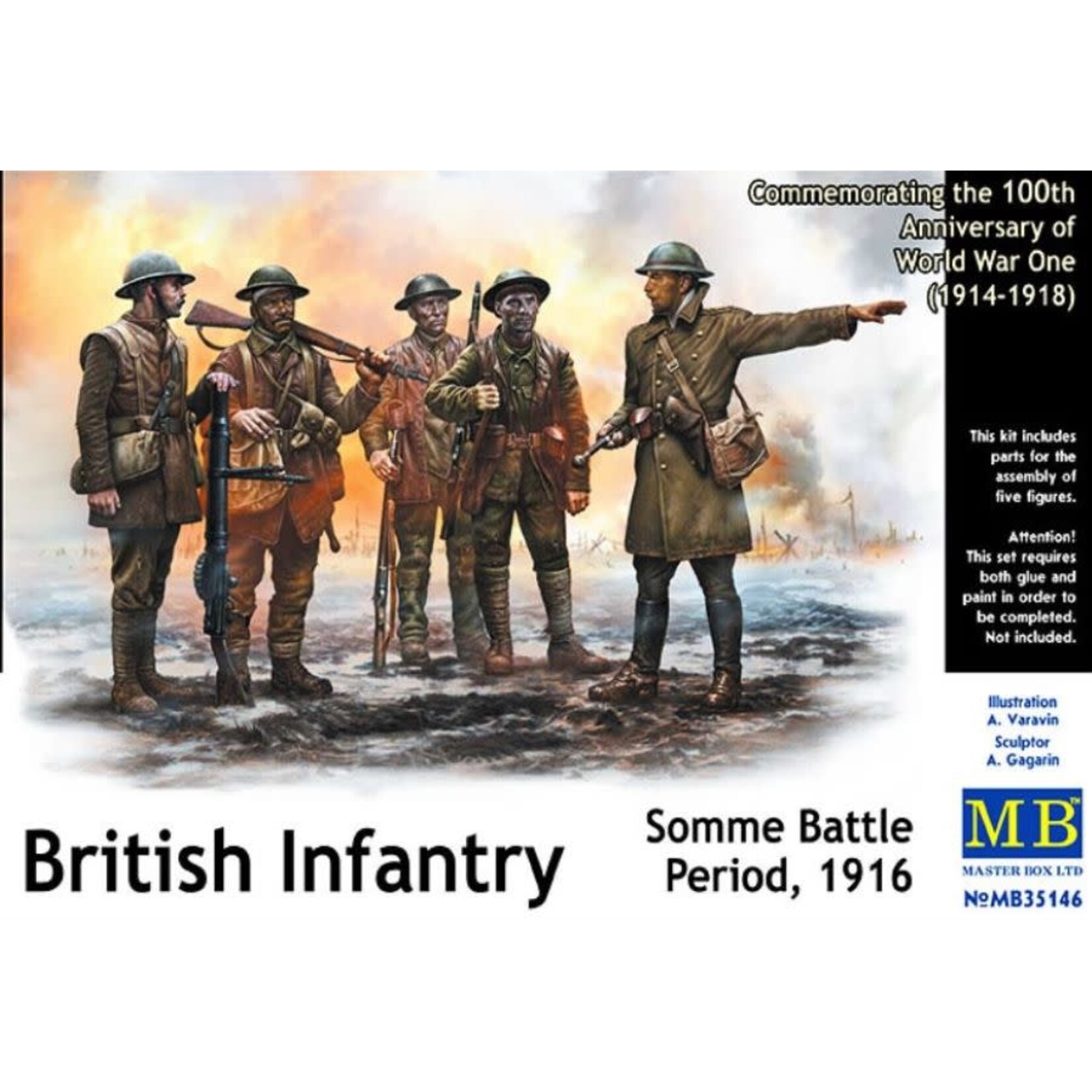 1/35 WWI British Infantry Somme Battle 1916 (5)