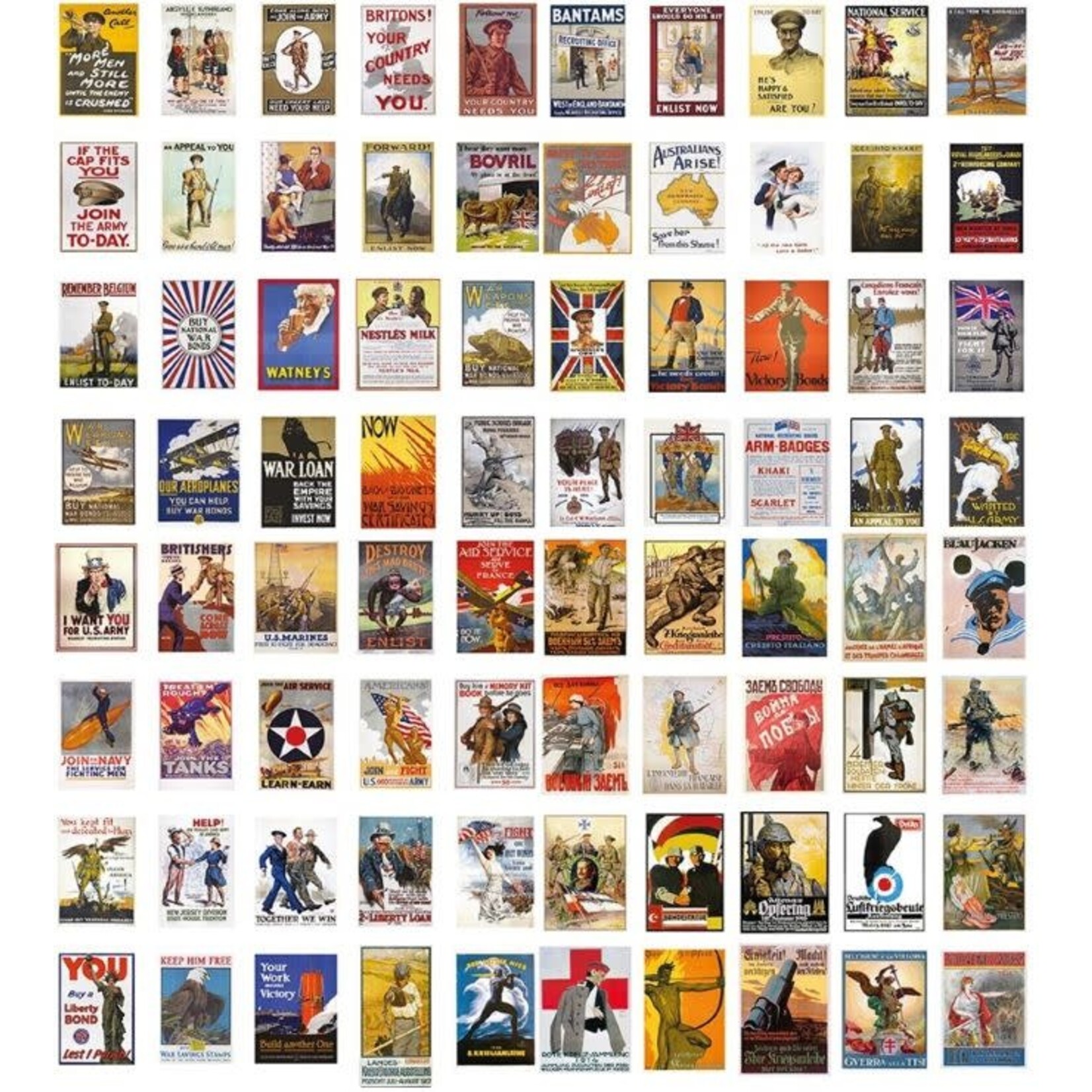 1/35 WWI Great War Propaganda Posters (85)