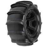 Pro-Line 1/16 Sling Shot Fr/Rr 2.2" Sand Tires Mounted 12mm Blk Desperado (2)