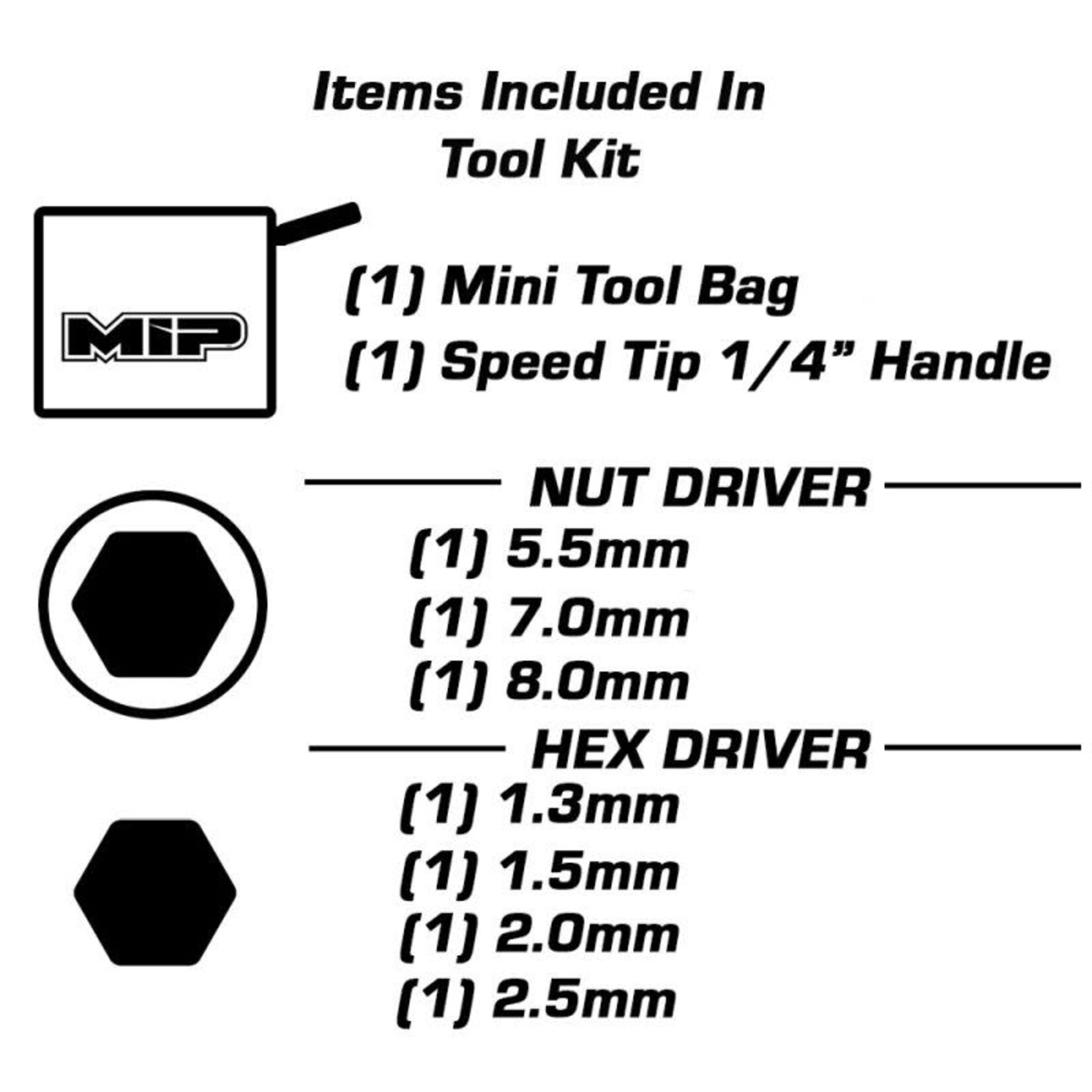 MIP - Moore's Ideal Products Essentials Speed Tip Tool Kit