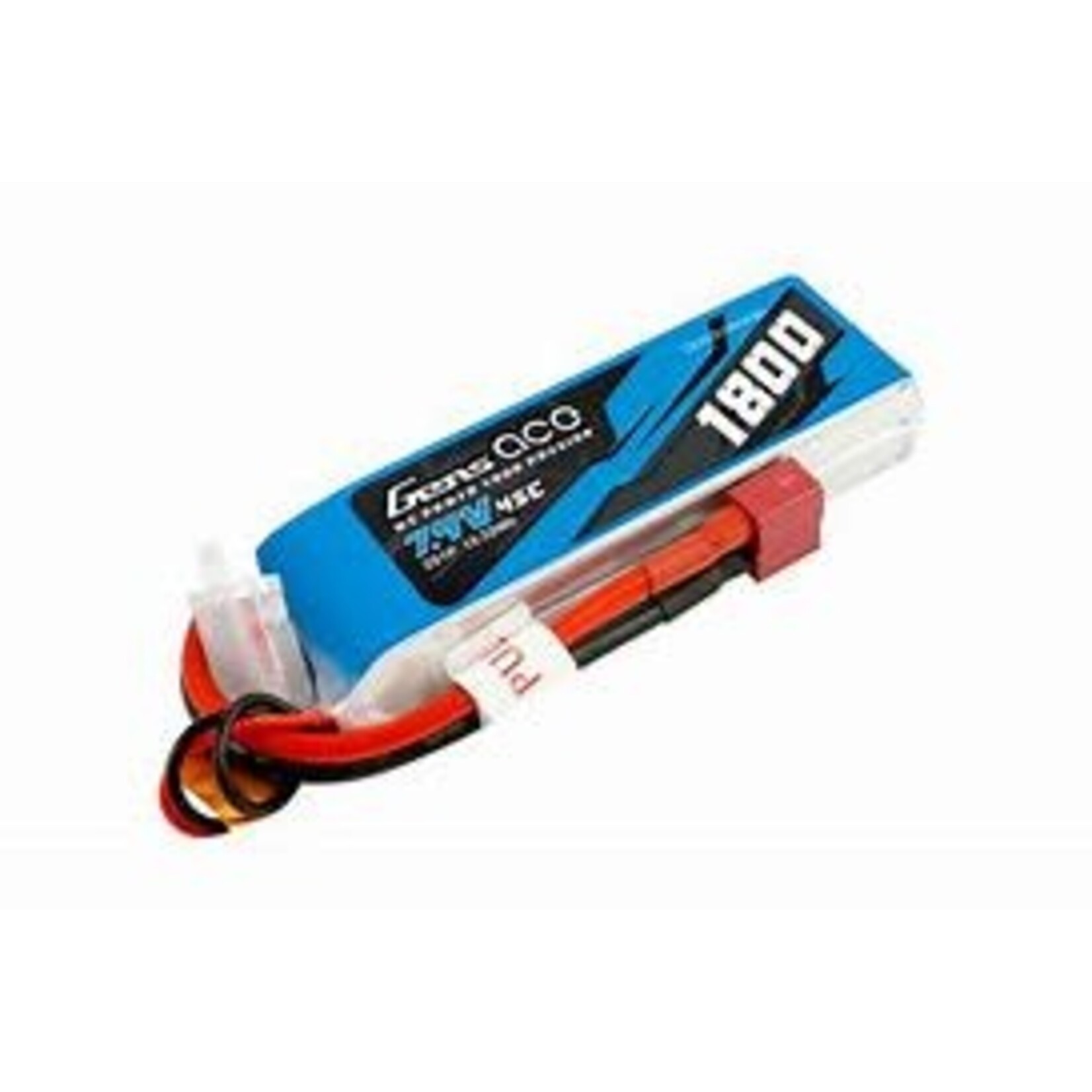 Gens Ace 2S LiPo Battery 45C (7.4V/1800mAh) w/T-Style Connector