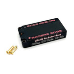 Racers Edge 4000mAh 2S 7.6V 130C LCG Shorty Hard Case Lipo Battery Pack with 5mm Bullet Plug