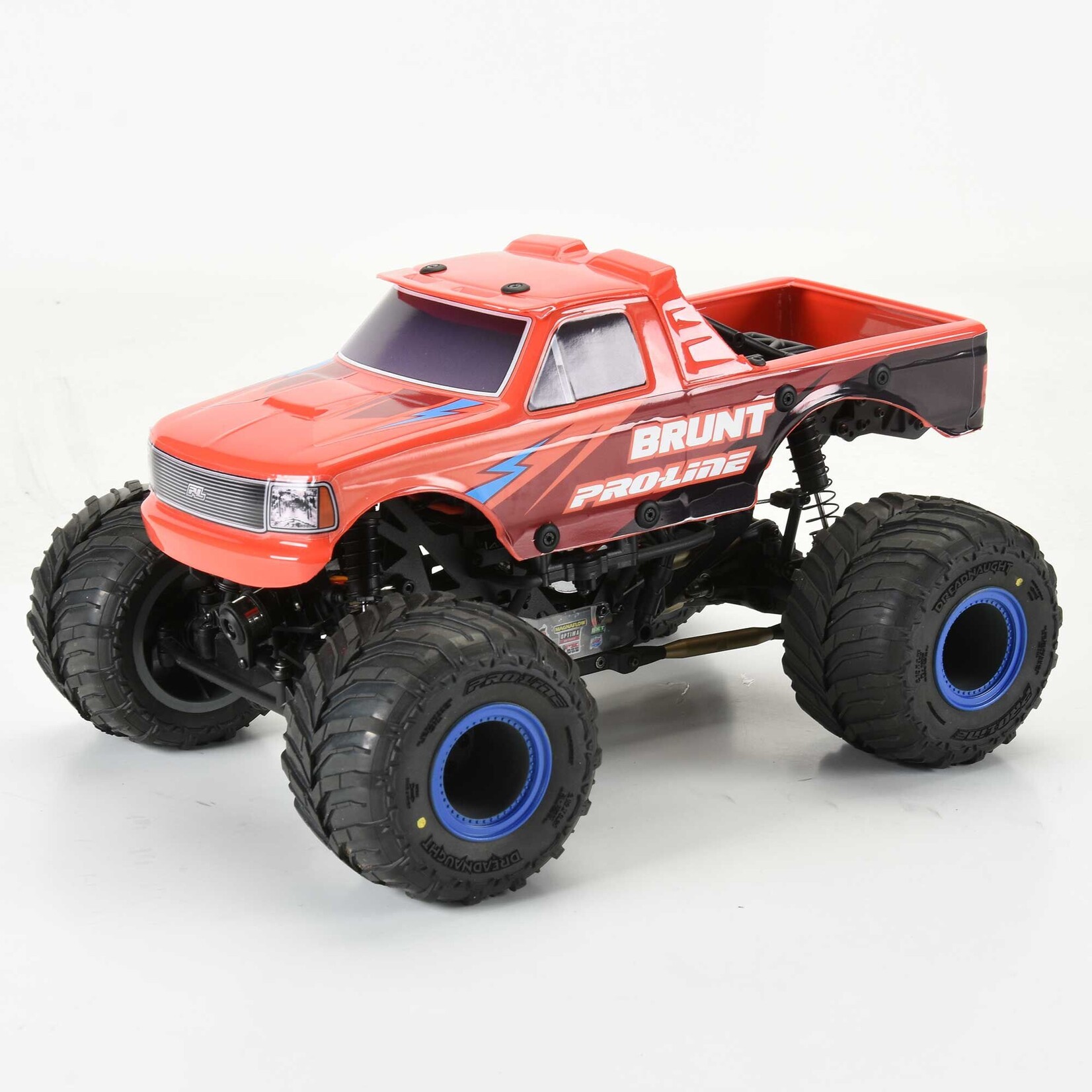 Pro-Line 1/18 Pre-Cut Brunt Tough-Color Red Body for Losi Mini LMT