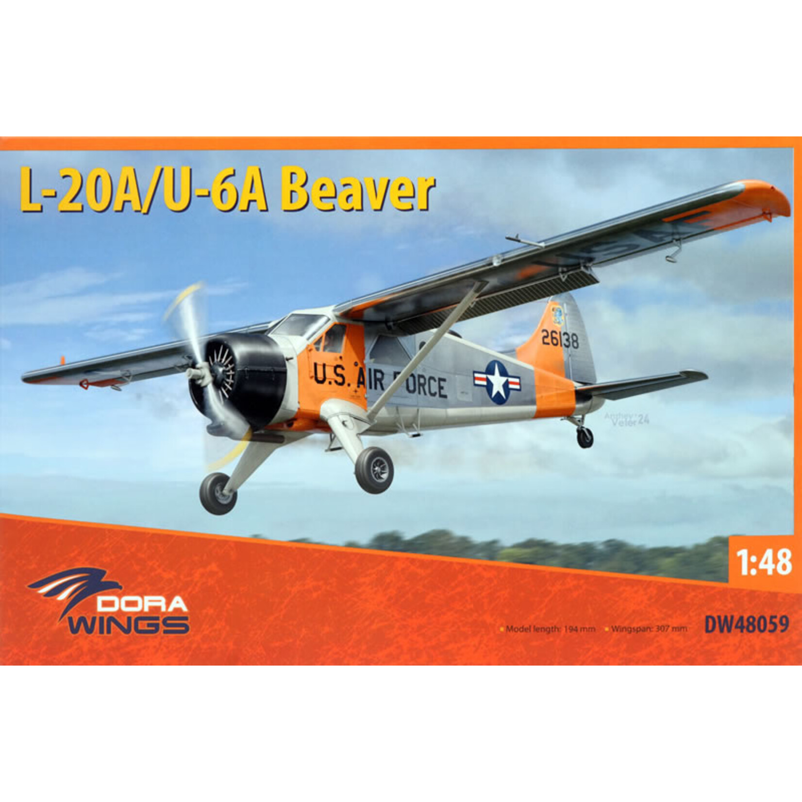 1/48 L20A/U6A Beaver USAF Aircraft