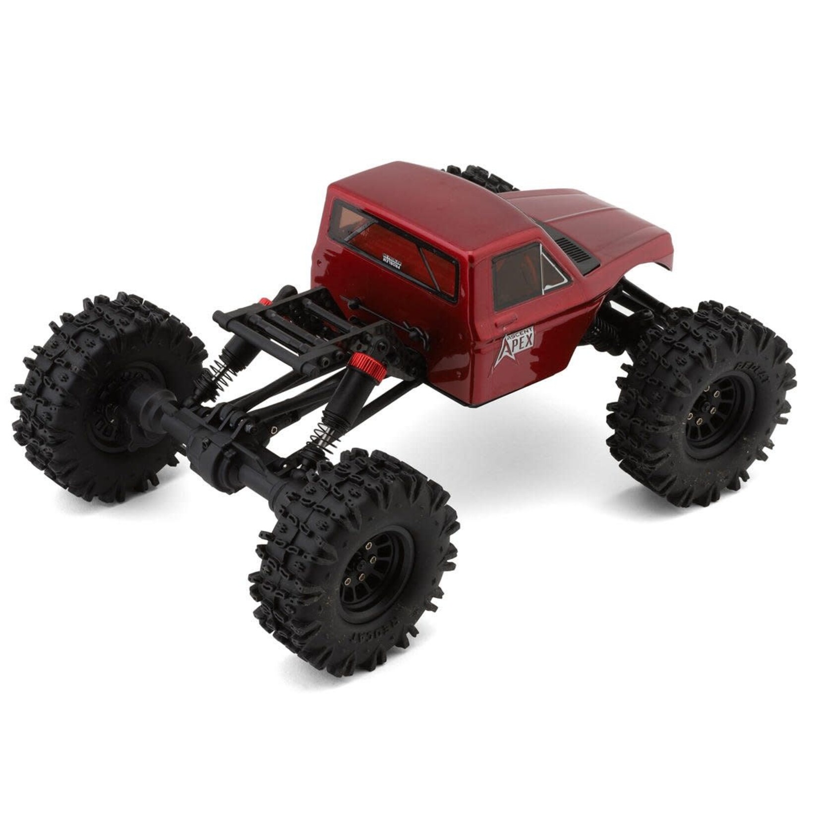 Redcat Racing Ascent-18 APEX 1/18 Scale Brushless Electric Crawler Truck - Red
