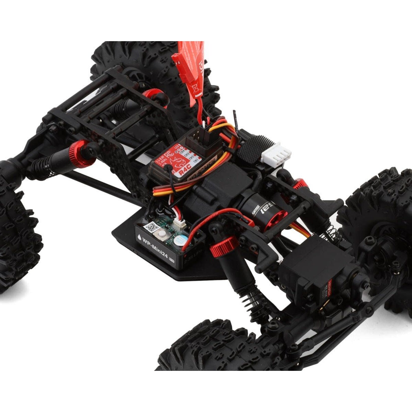 Redcat Racing Ascent-18 APEX 1/18 Scale Brushless Electric Crawler Truck - Red