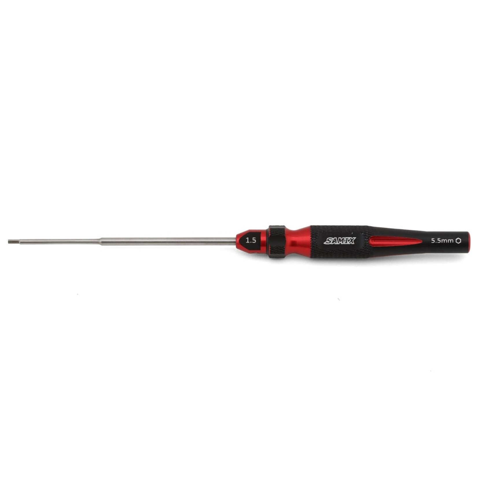 Samix FCX24 2-in-1 Hex Wrench/Nut Driver (Red) (1.5mm Hex/5.5mm Nut)