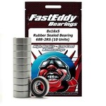 Fast Eddy 8x16x5mm Rubber Sealed Bearing ***EACH***