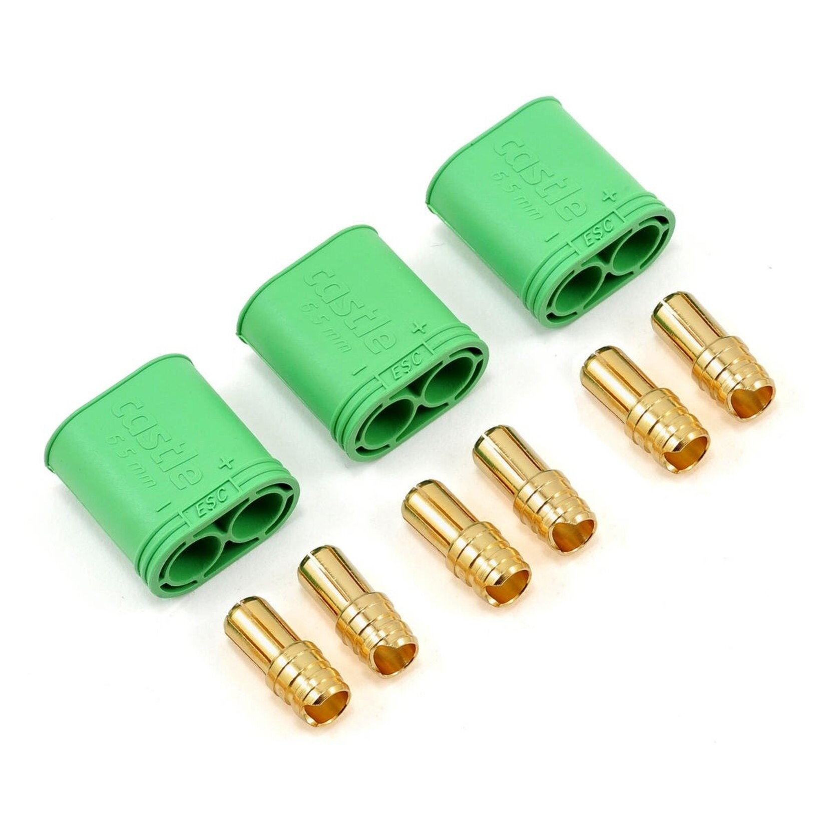Castle Creations 6.5 mm Polarized Connectors Male Multi-Pack