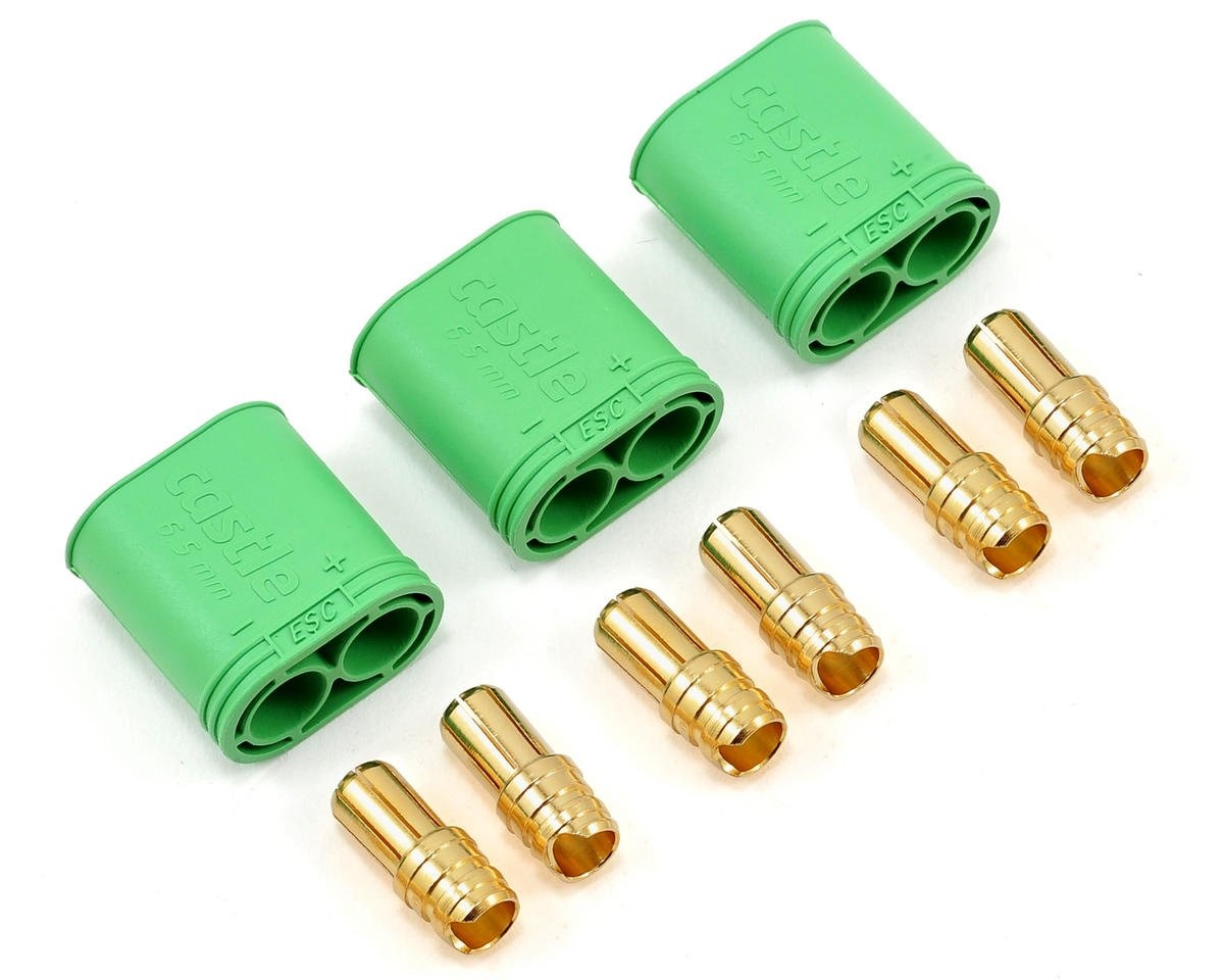 6.5 mm Polarized Connectors Male Multi-Pack - Get A Hobby