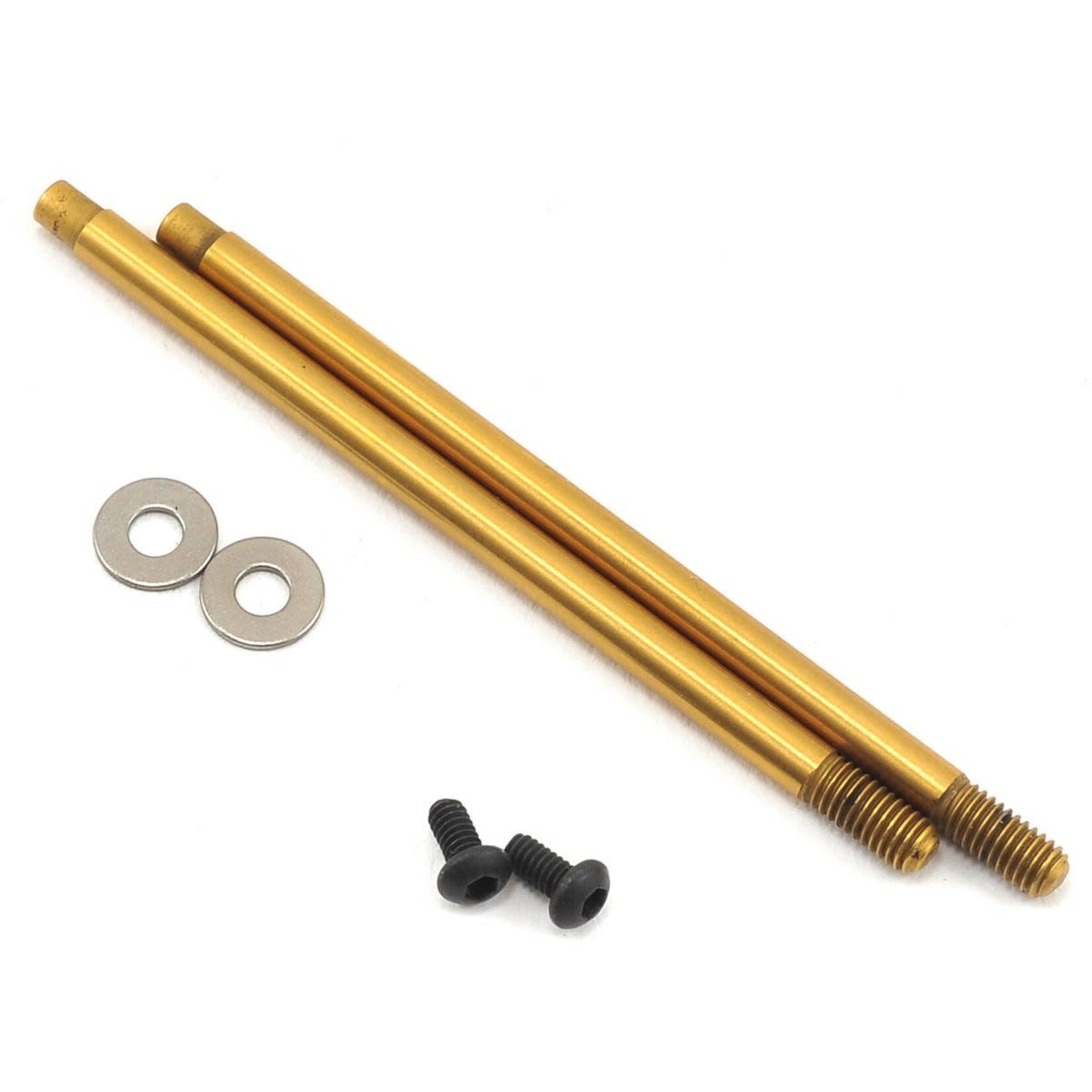 Team Associated Team Associated 3x35mm V2 Ti-Nitride Screw Mount Truck Rear Shock Shaft (2)