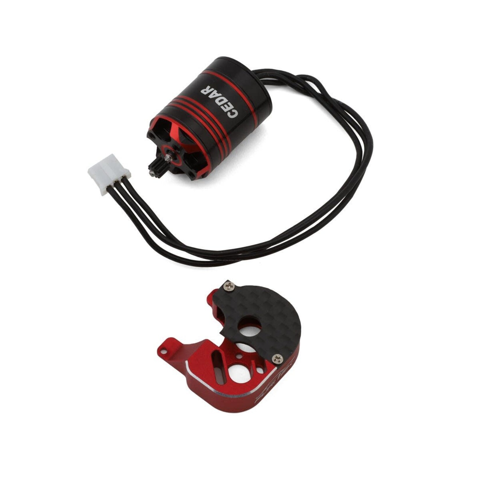 FuriTek Cedar Inrunner Brushless Motor w/11T Steel Pinion & Motor Mount (SCX24)