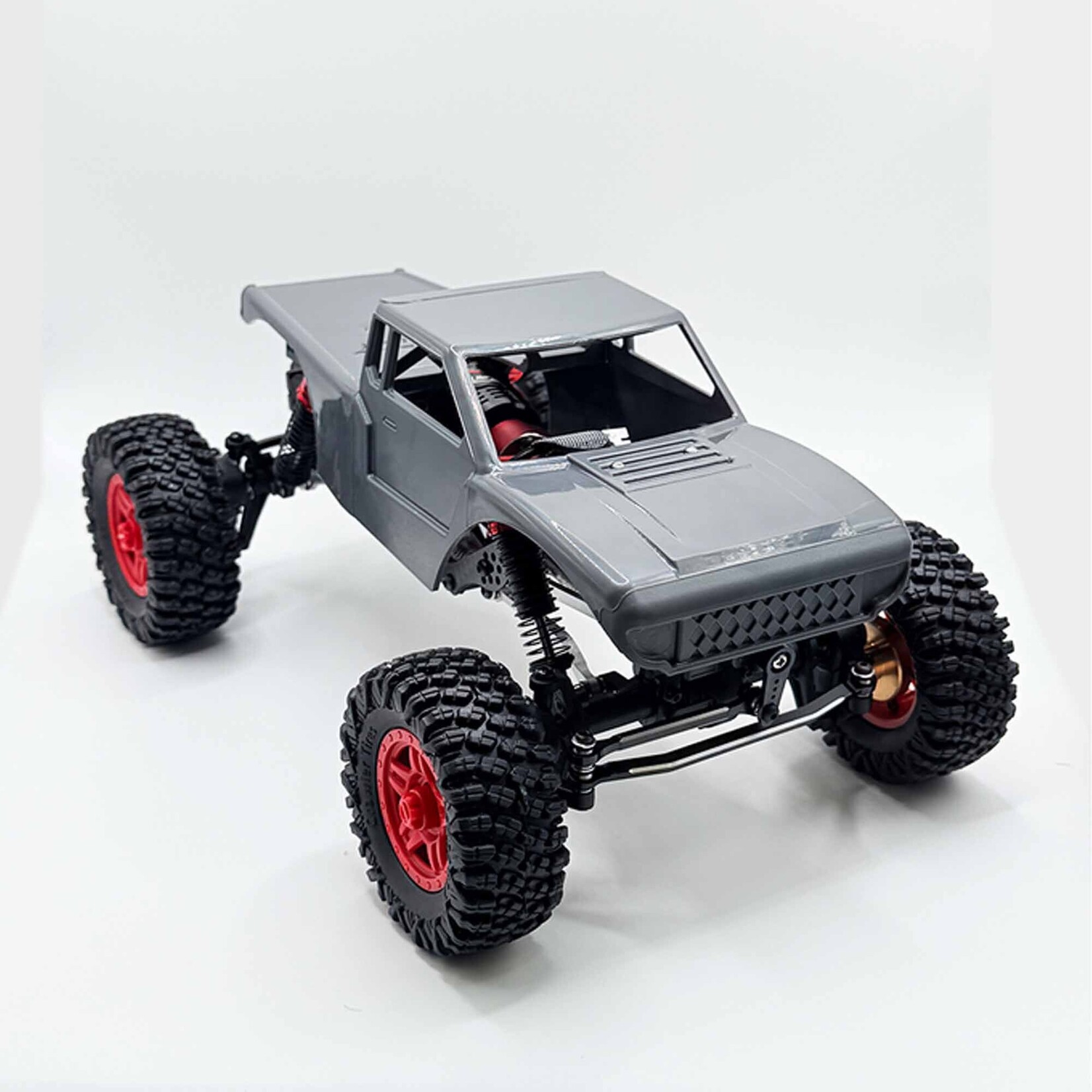 FuriTek 1/18 TerraX 4x4 4WS Rock Crawler Kit, Grey