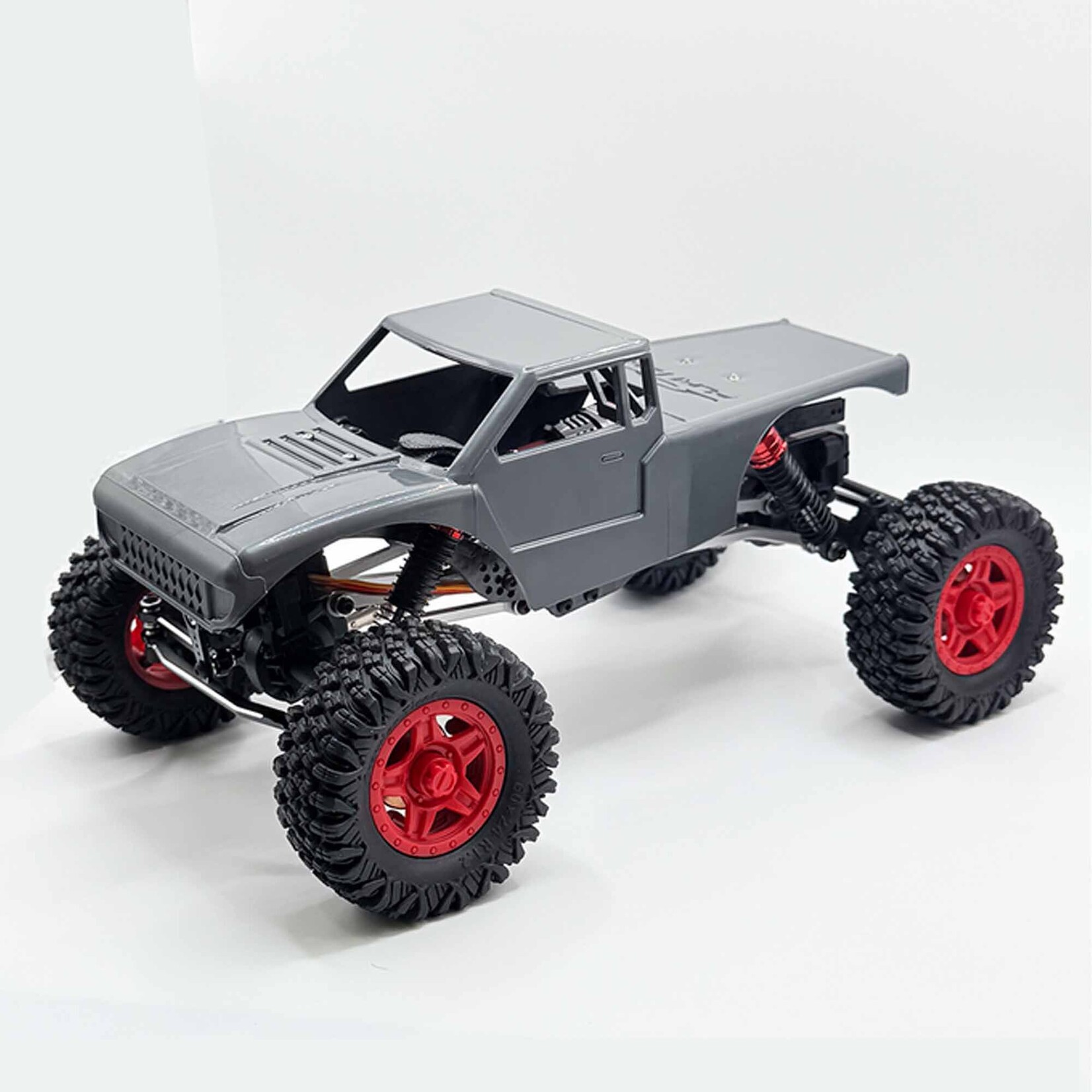 FuriTek 1/18 TerraX 4x4 4WS Rock Crawler Kit, Grey