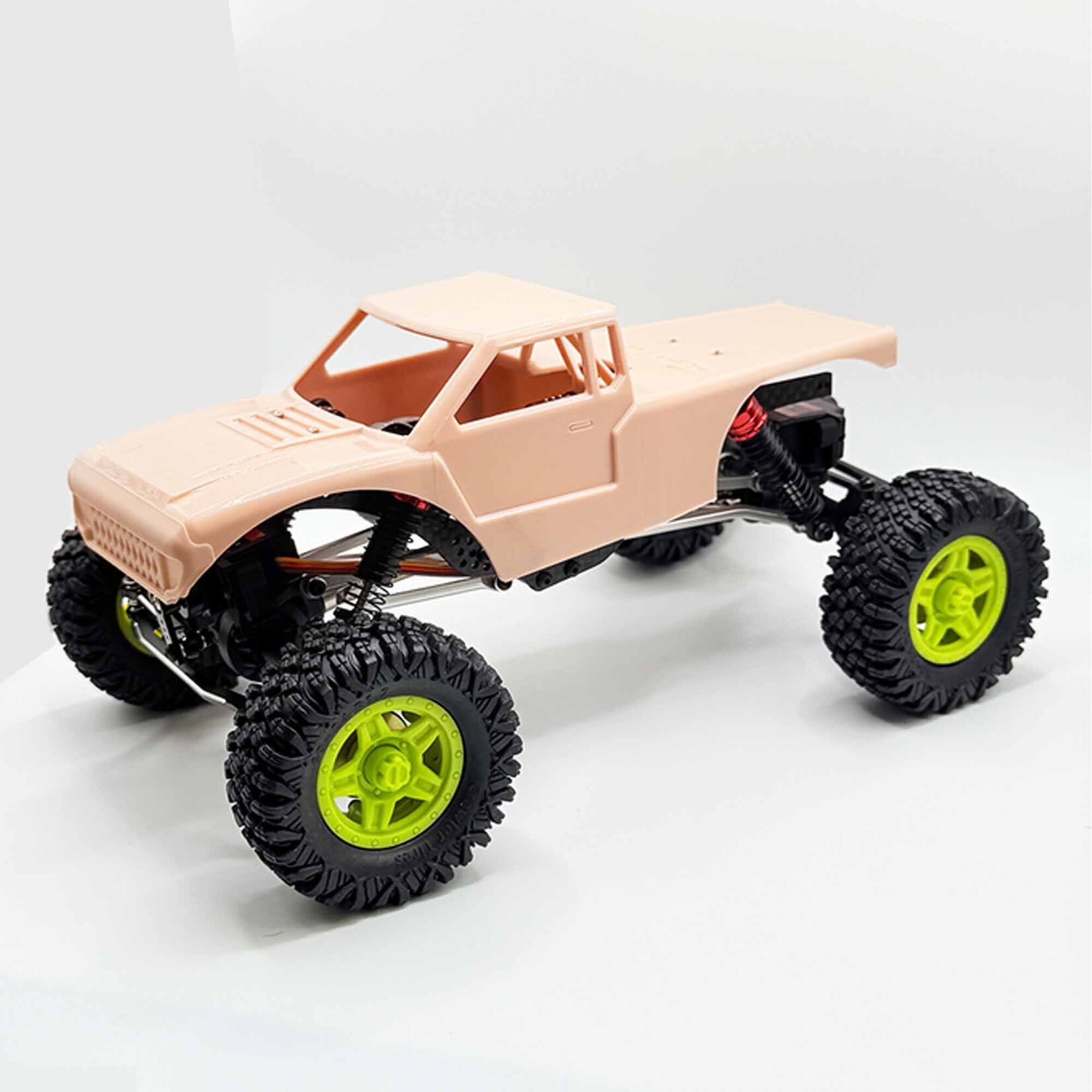 FuriTek 1/18 TerraX 4x4 4WS Rock Crawler Kit, Champagne