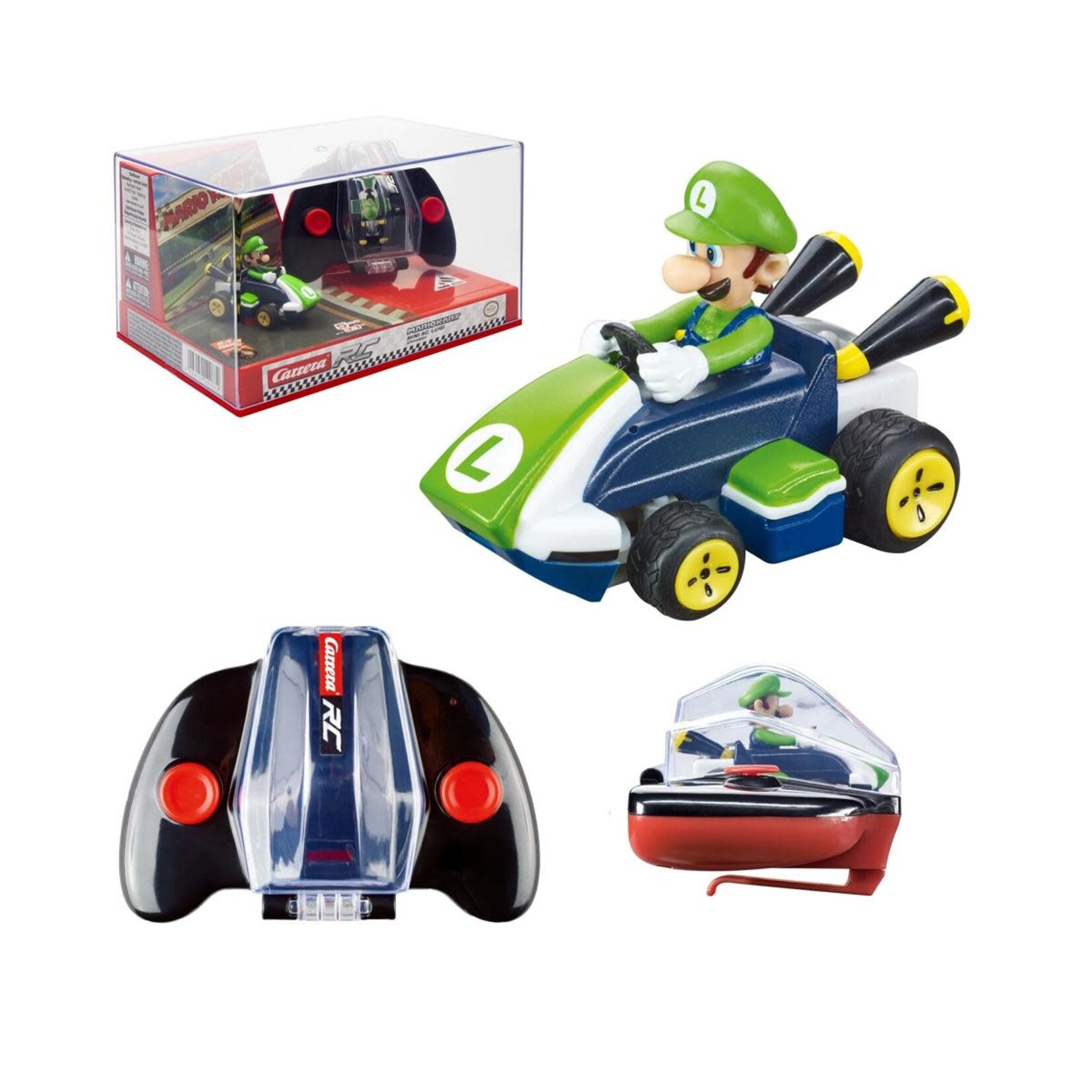 Carrera RC 2.4GHz Mario Kart(TM) Mini RC, Luigi