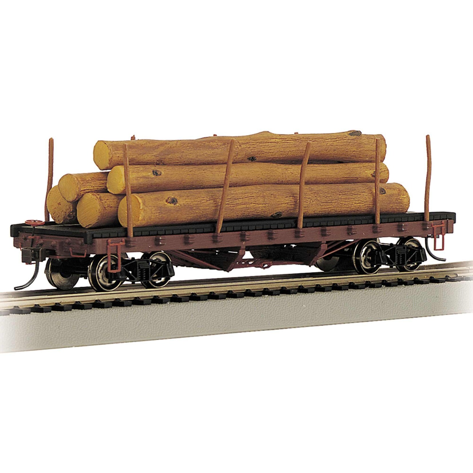 Bachmann HO ACF 40' Log Car with Logs Pre-1935