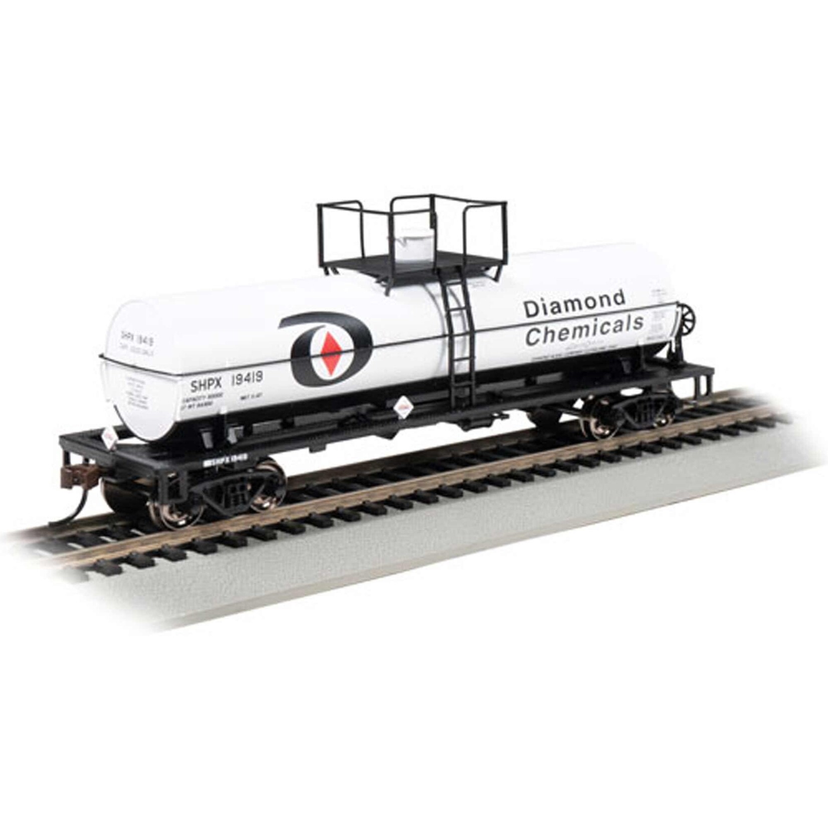 Bachmann HO Tank Car, Diamond Chemicals #19419