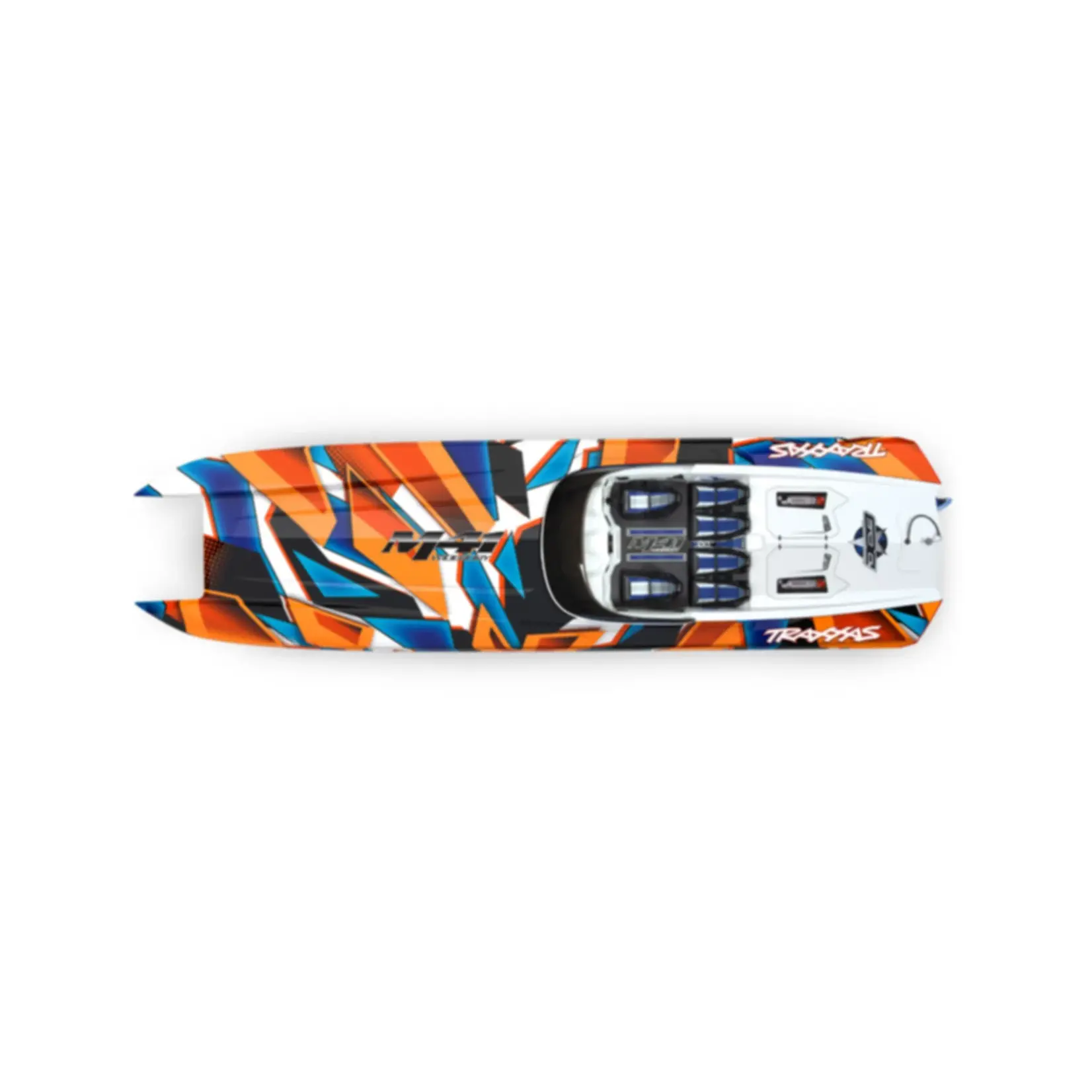 Traxxas DCB M41 Widebody Catamaran - ORANGE