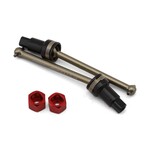 Exotek Losi® NASCAR/Arrma Mojave Aluminum 41mm Front CVD Driveshafts & Hexes Set
