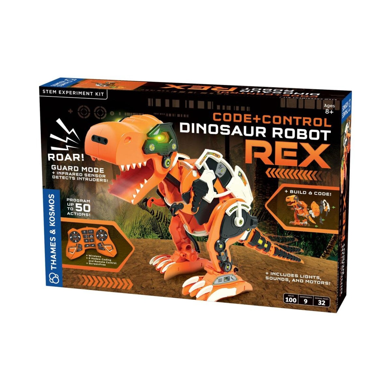 Code+Control Dinosaur Robot: REX