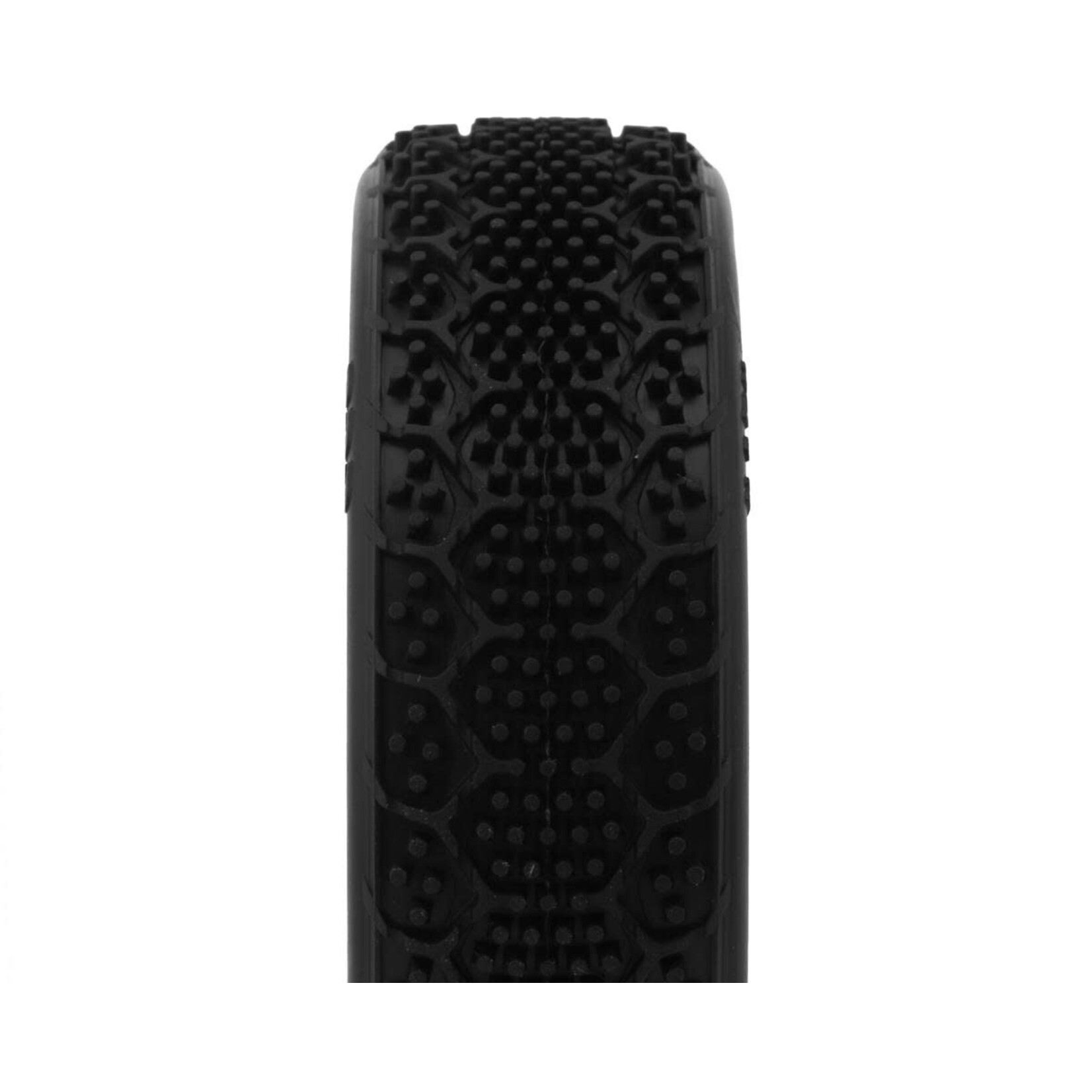 JConcepts 3DP 2.2" Pre-Mounted 2WD Front Buggy Carpet Tires (Yellow) (2) (Pink) w/12mm Hex