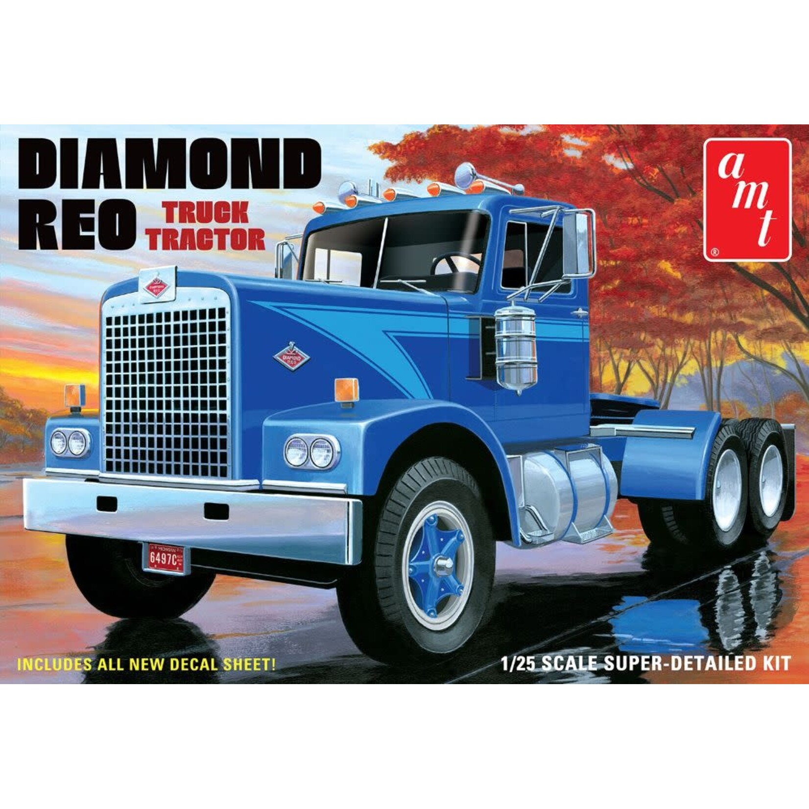 AMT 1/25 Diamond Reo Truck Tractor Cab