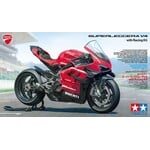 Tamiya 1/12 Ducati Superleggera V4 Motorcycle w/Racing Kit