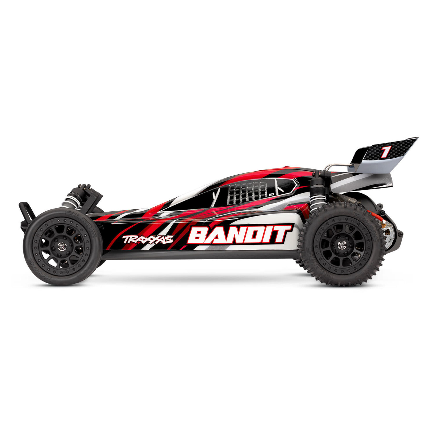 Traxxas Bandit 1/10 Extreme HD Sports Buggy w/USB-C - REDX
