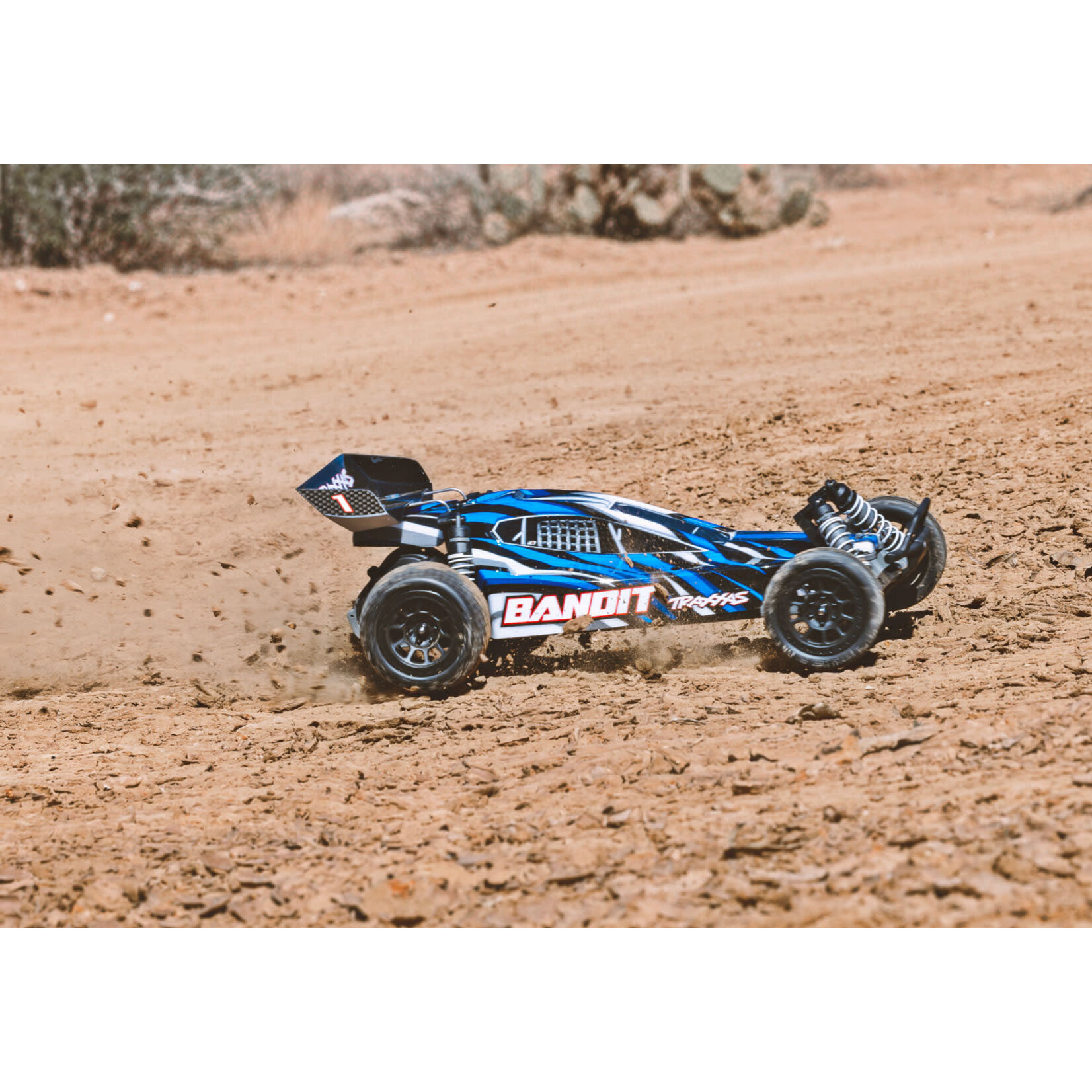 Traxxas Bandit 1/10 Extreme HD Sports Buggy w/USB-C - BLUEX
