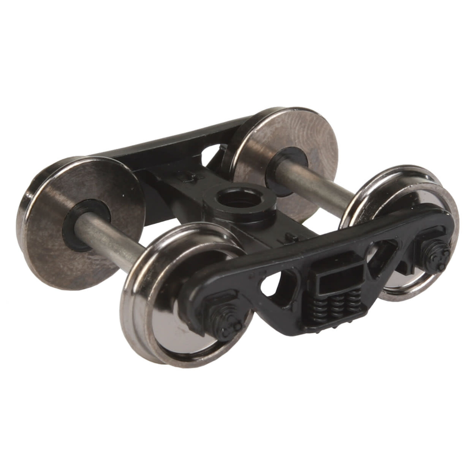 Walthers 100-Ton ASF Roller Bearing Rigid Trucks w/36" Metal Wheels & Axles 1 Pair