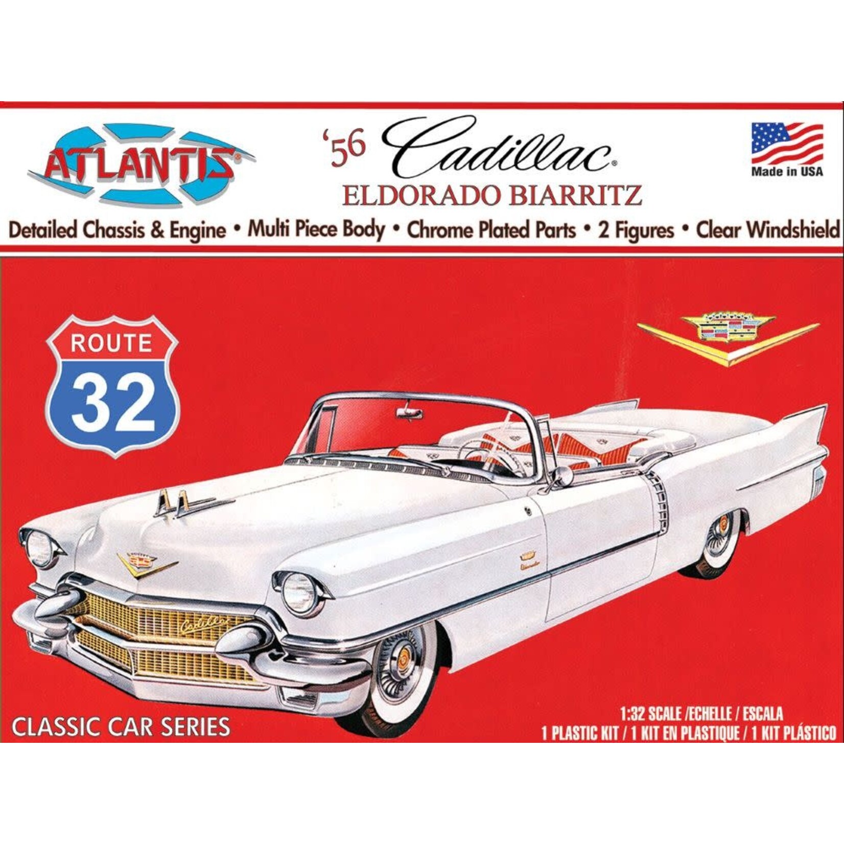 Atlantis 1/32 1956 Cadillac Eldorado Biarritz Convertible