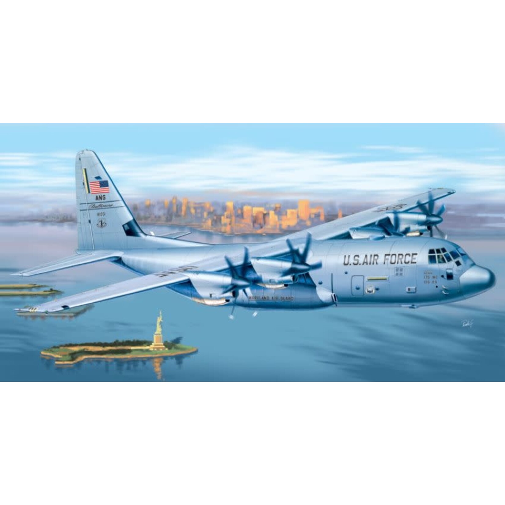 Italeri 1/72 C130J Hercules Aircraft
