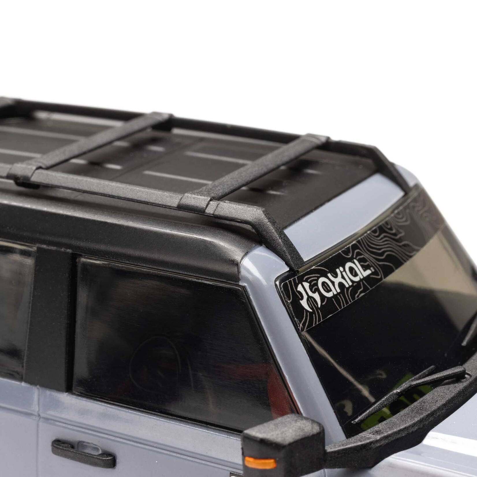 Axial 1/30 SCX30 Ford Bronco 4X4 RTR Brushed Rock Crawler (Battery & Charger Included), Gray