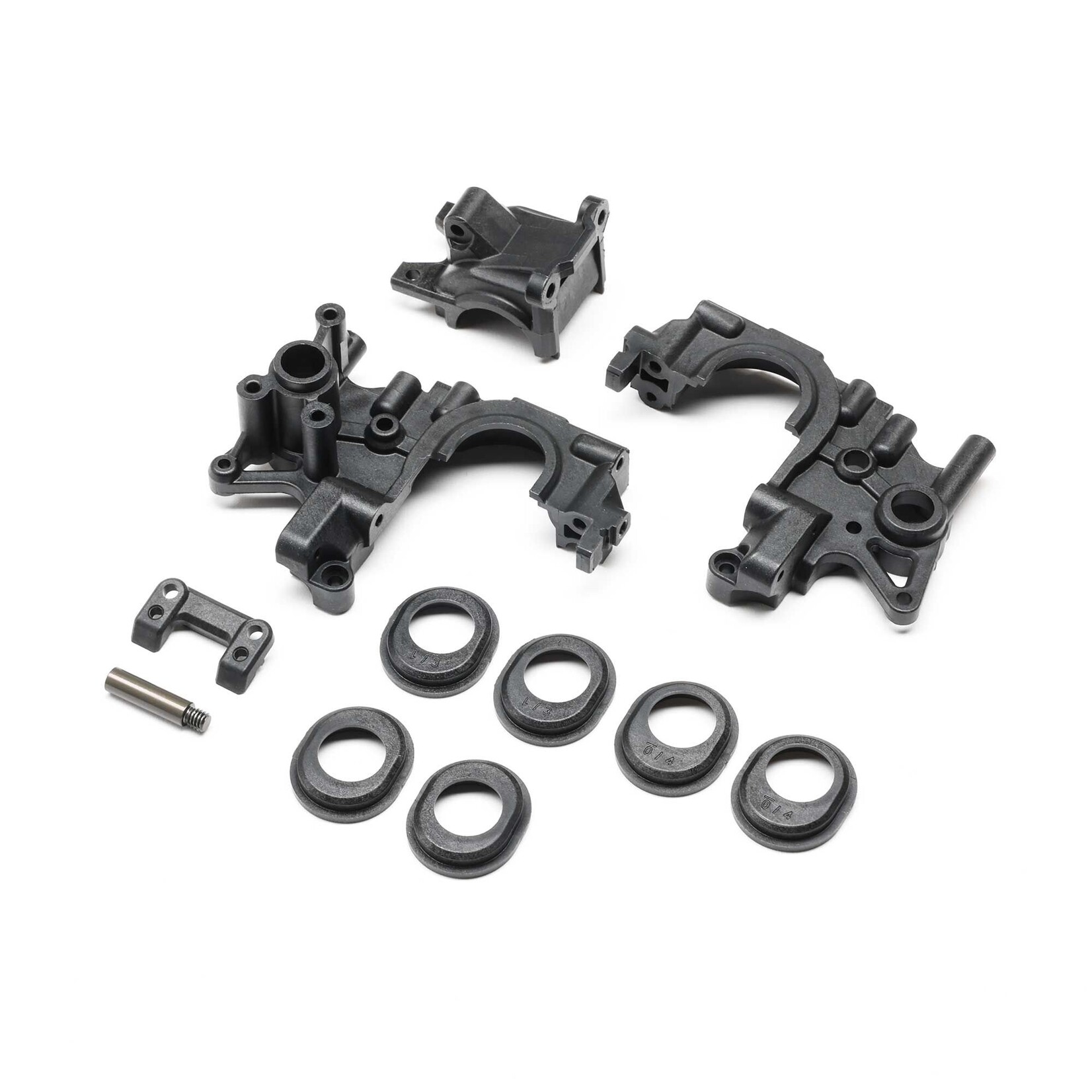 Team Losi Racing (TLR) Gearbox Set, Rear Sway Bar Mount, Idler Shaft: 22X