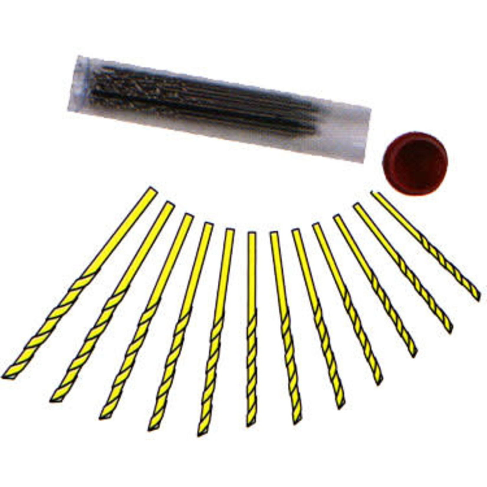 Excel Drill Bit Assorted,#52-70 (12), carded