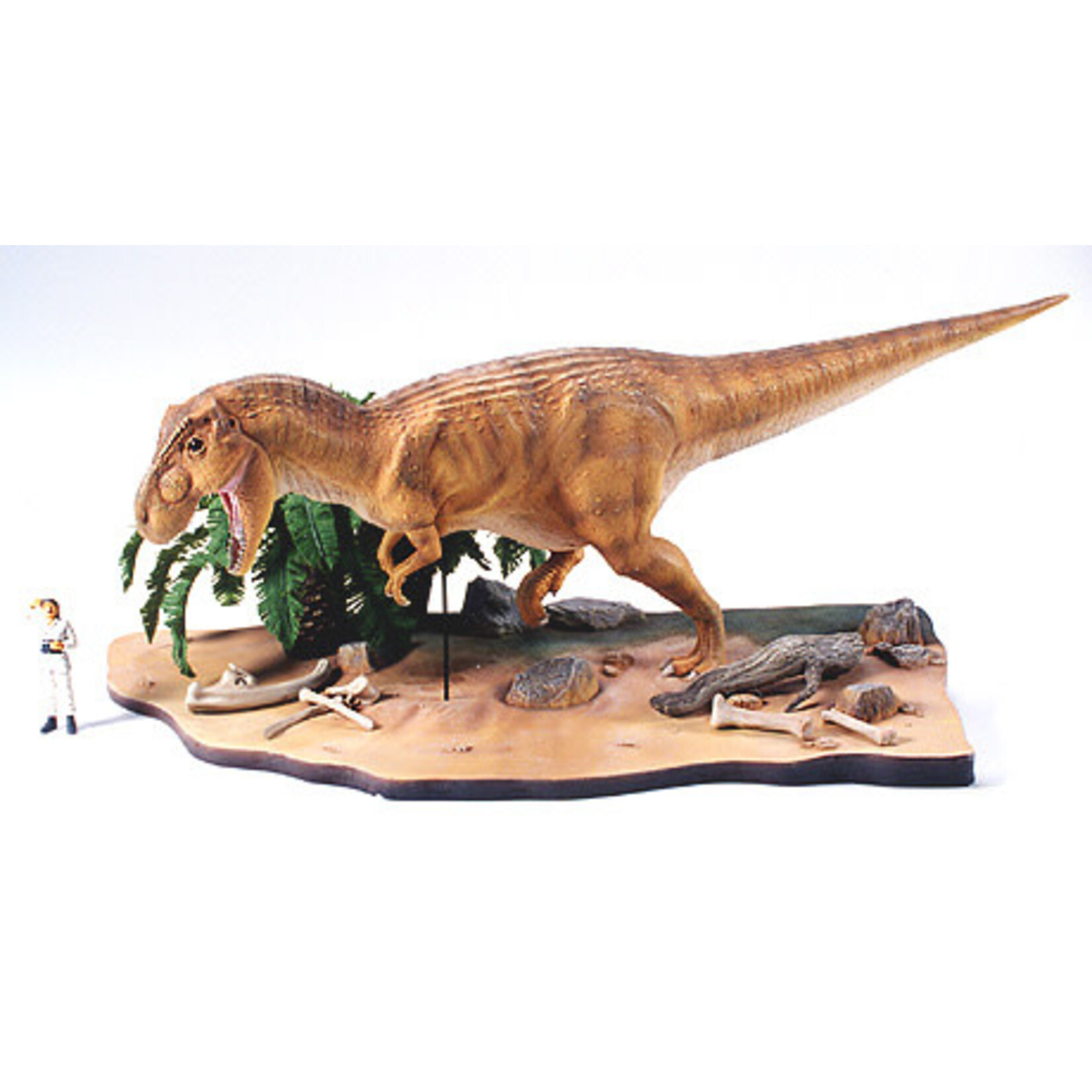 Tamiya 1/35 Tyrannosaurus Dinosaur Diorama Set