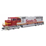 Walthers HO SD75M DCC ATSF #209