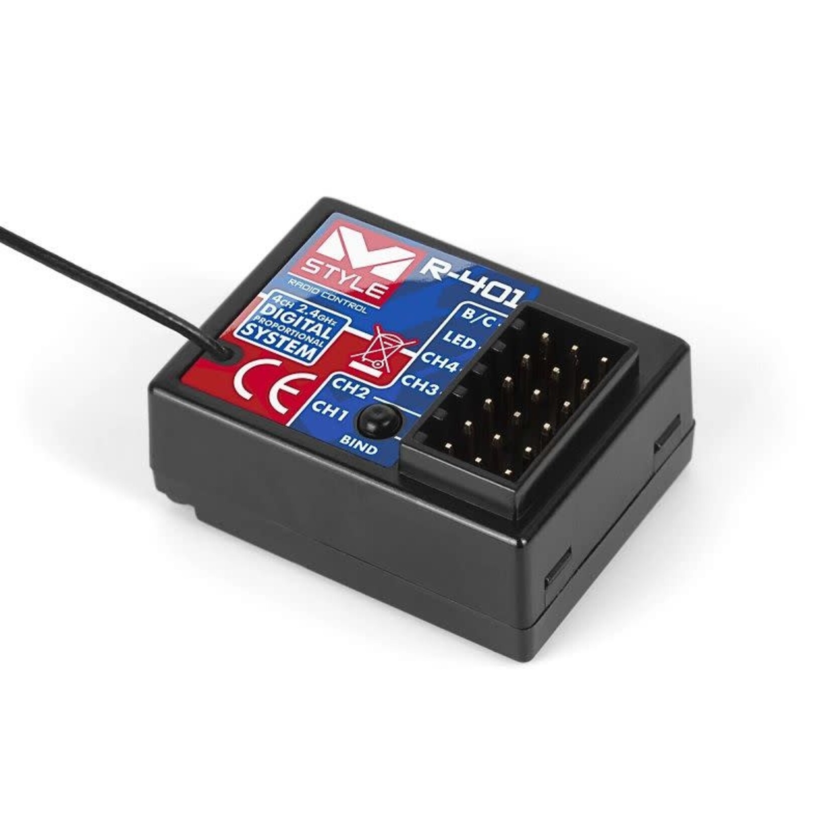 Mstyle Mstyle R/C Set - Radioset, Servo, Battery and Charger