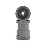 JConcepts JConcepts Tribute 2.6x3.6" Monster Truck Wheel (Silver) (2)