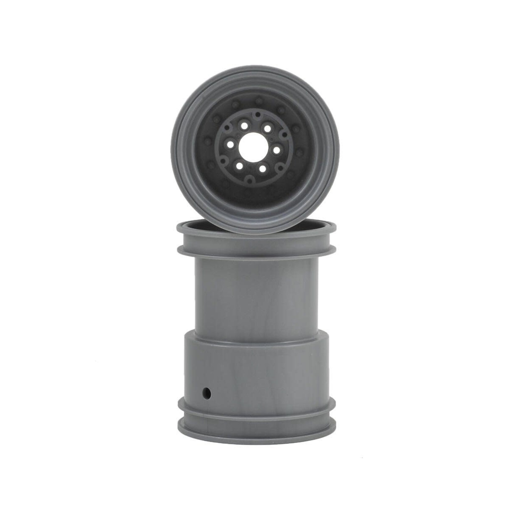 JConcepts JConcepts Tribute 2.6x3.6" Monster Truck Wheel (Silver) (2)